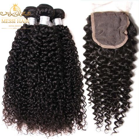 steam-curly-hair-weave-with-closure
