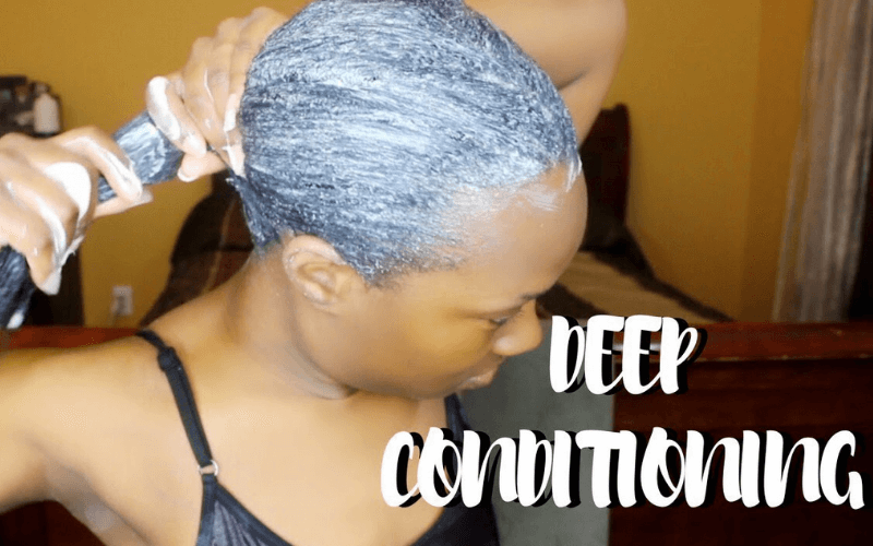 deep-conditioning-your-hair-before-applying-wig