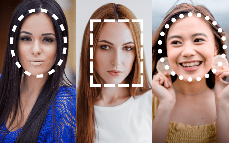 Define your face shape to choose the best hairstyle