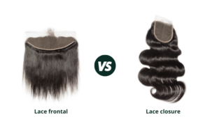 Difference between closure lace and frontal lace